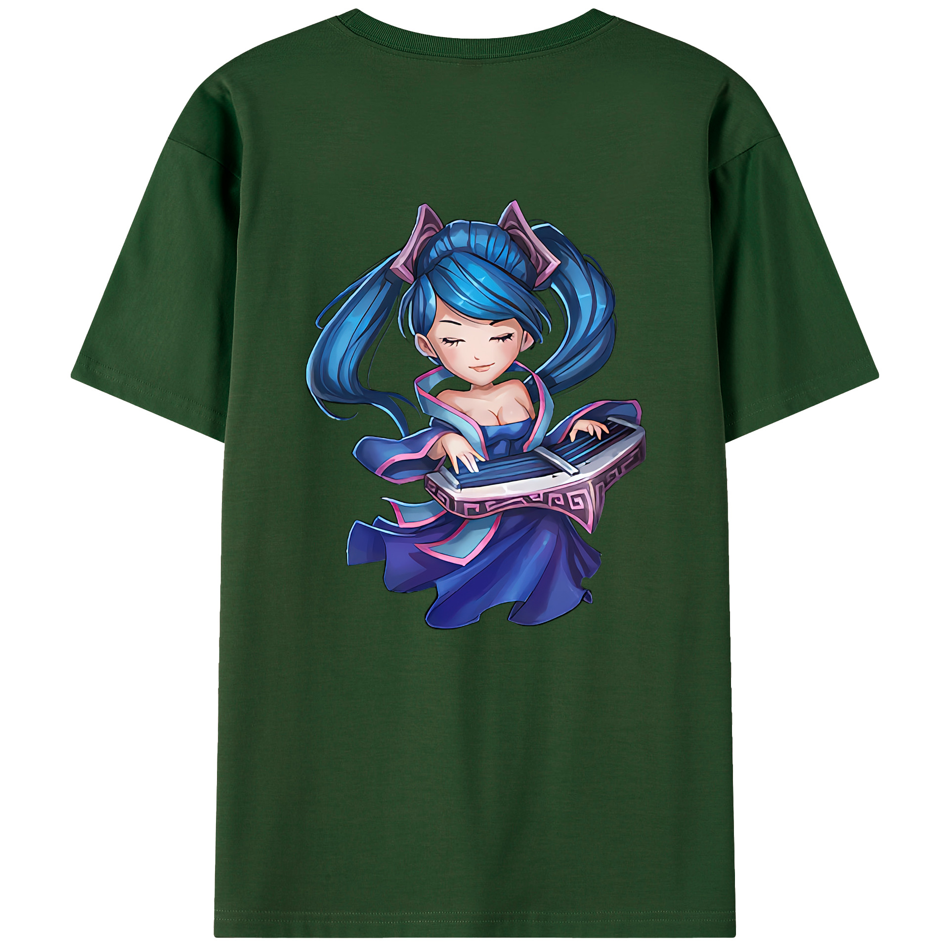リーグ・オブ・レジェンド League of Legends LOL 綿100％半袖Tシャツ（背面プリント）